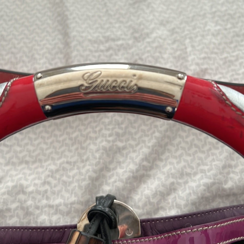Gucci velvet tote - Picture 2 of 9